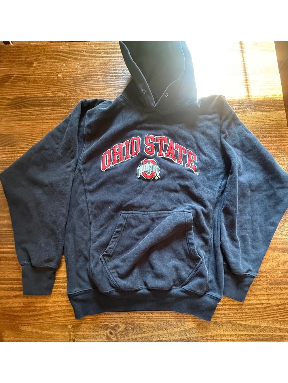 Steve & Barry's Ohio State Hoodie Sweatshirt Size S Black